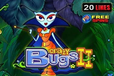 სლოტი Crazy Bugs 2 უფასოდ